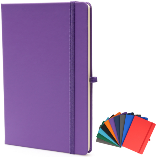 Image showing the A5 Recycled Soft Touch Branded Notebooks available from The Notebook Warehouse, the UK's most trusted supplier of branded notebooks and promotional pens