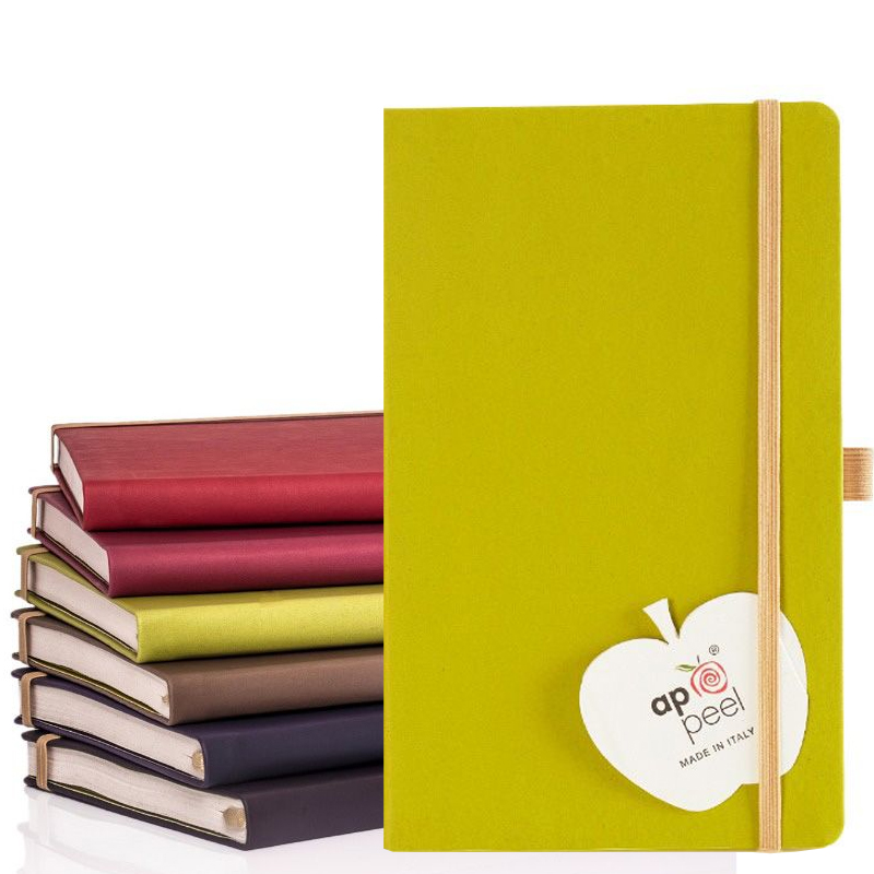 Features Cover Image showing the Soft Touch PU Cover on the Apple Branded Notebooks available from The Notebook Warehouse, the UK's most trusted supplier of branded notebooks and promotional pens