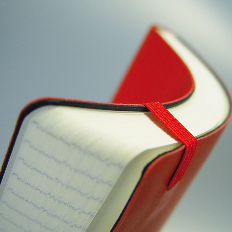 Flexible Cover Image showing how Flexible the cover on the Castelli Branded Notebooks called Tucson Flexible from The Notebook Warehouse