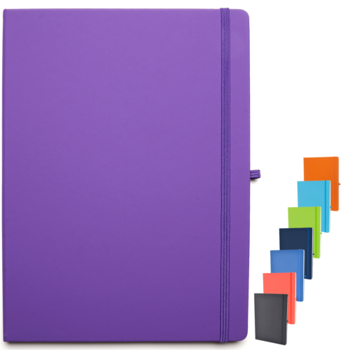 Image showing the A4 Promotional Notebooks available from The Notebook Warehouse. Available in 8 colours.