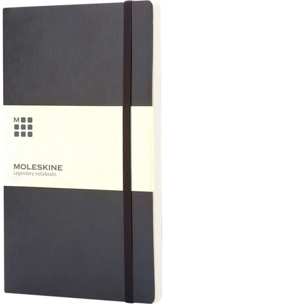 Image showing the Moleskine Soft Cover Large Plain Notebook from The Notebook Warehouse