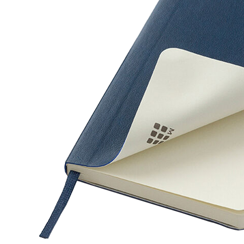 Features Moleskine Soft Cover Large Image showing the Flexibility on the Moleskine Soft Cover Large Notebook from The Notebook Warehouse